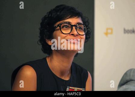 Bollywood hindi film producer Kiran Rao during the press conference MAMI Jio MAMI 18th Mumbai Film Festival Mumbai India Stock Photo