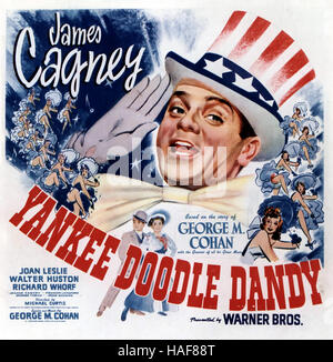 YANKEE DOODLE DANDY 1942 Warner Bros film with James Cagney Stock Photo