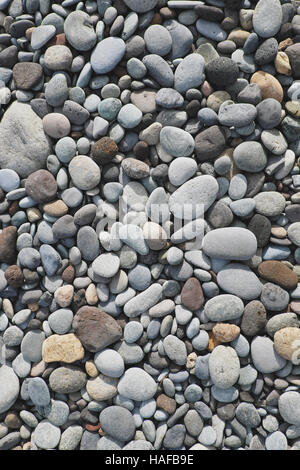 pebble stone floor, pebble stone background Stock Photo