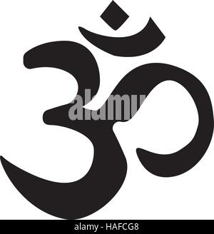 If hinduism symbol Stock Vector