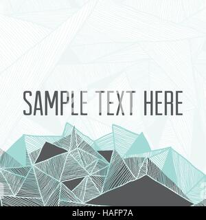 black and white background with triangular shapes vector illustration ...