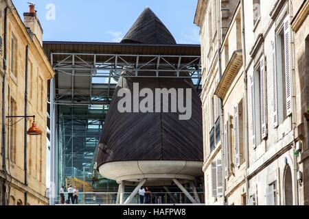 ILLUSTRATION OF THE CITY OF BORDEAUX, (33) GIRONDE, AQUITAINE, FRANCE Stock Photo