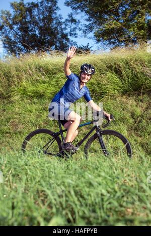 JULIE RACING DESIGN BICYCLE Stock Photo