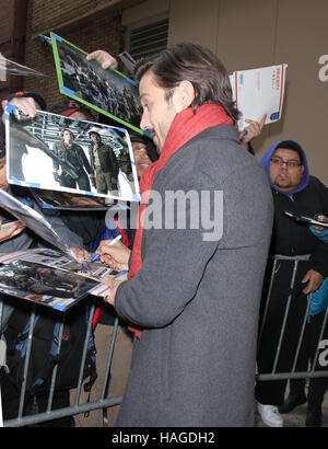 New York, USA. 30th Nov, 2016. Diego Luna at Live with Kelly to talk about his new Star Wars movie Rogue One in New York City.November 30, 2016.  Credit:  MediaPunch Inc/Alamy Live News Stock Photo