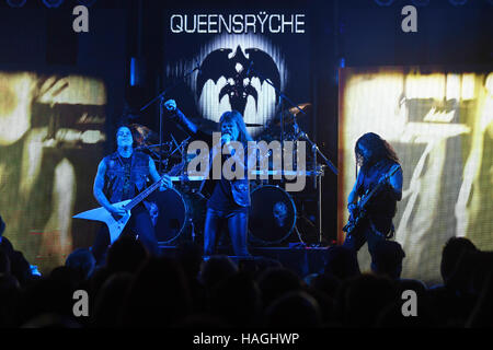 Fort Lauderdale, Florida, USA. 30th Nov, 2016. Queensryche performs at The Culture Room on November 30, 2016 in Fort Lauderdale, Floridaorida. Credit:  Mpi04/Media Punch/Alamy Live News Stock Photo