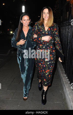 01/12/2016 London, UK Christmas party at Annabel Club. Credit: Alamy Stock Photo
