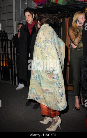 01/12/2016 London, UK Christmas party at Annabel Club. Credit: Alamy Stock Photo