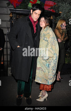01/12/2016 London, UK Christmas party at Annabel Club. Credit: Alamy Stock Photo