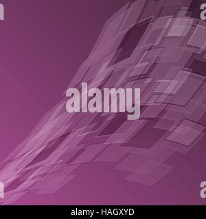 Abstract purple background with geometric, stock vector Stock Vector