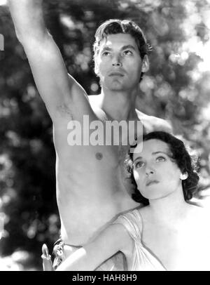 TARZAN AND HIS MATE, Maureen O'Sullivan, 1934 Stock Photo - Alamy