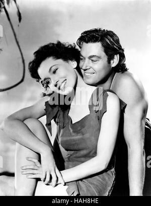 Tarzan's Secret Treasure  Year : 1941 - USA Director : Richard Thorpe Johnny Weissmuller Maureen O'Sullivan Stock Photo