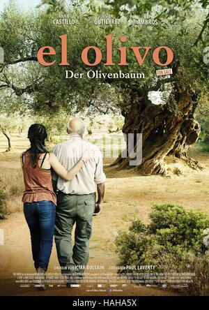 El Olivo The Olive Tree Year : 2016 Spain Director : Iciar Bollain Movie poster (Ger) Stock Photo