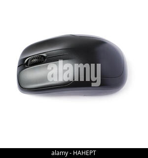 Wireless computer mouse isolated over white background Stock Photo