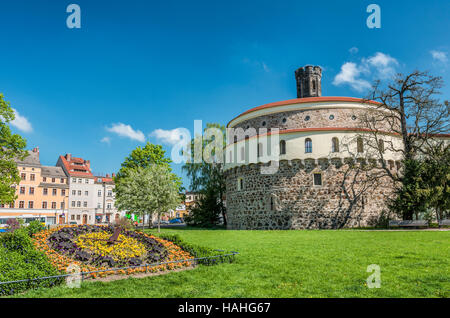 Kaisertrutz and Kulturhistorisches Museum, Goerlitz, Saxony, Germany | Kaisertrutz und Kulturhistorisches Museum, Goerlitz, Sachsen, Deutschland Stock Photo