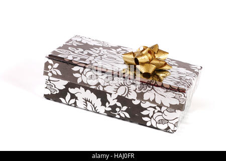 gift box isolated on white background Stock Photo