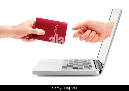 internet data security Stock Photo
