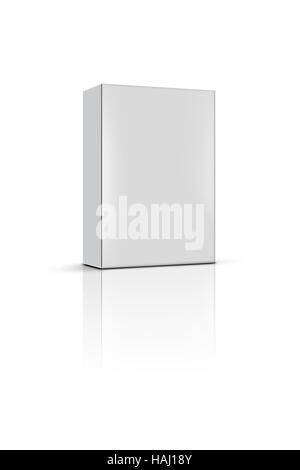 blank product box Stock Photo