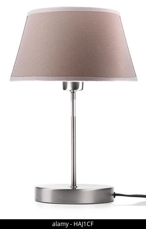 table lamp isolated on white Stock Photo