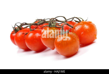 fresh ripe cherry tomatoes Stock Photo