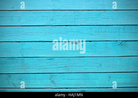 texture of blue wood planks Stock Photo