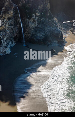 McWay Falls, Julia Pfeiffer Burns State Park, Big Sur, California, USA Stock Photo