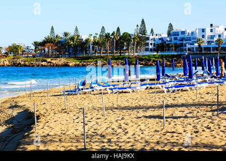 Fig tree bay beach, Protaras, Cyprus Stock Photo