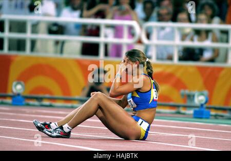 OLENA KRASOVSKA UKRAINE ATHENS GREECE 24 August 2004 Stock Photo Alamy