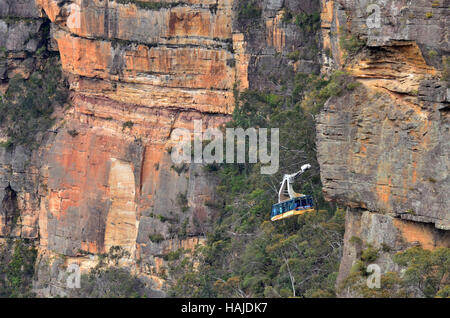 Scenic World Cableway in the Blue Mountains of Australia Stock Photo ...