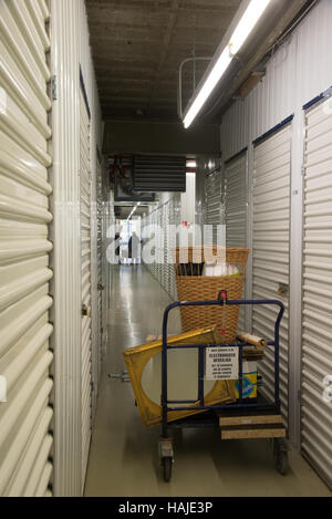 many safe boxes in building Stock Photo - Alamy