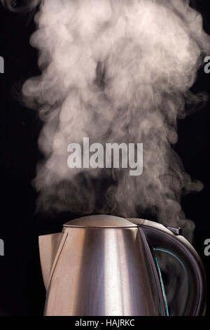 Boiling electric kettle Stock Photo