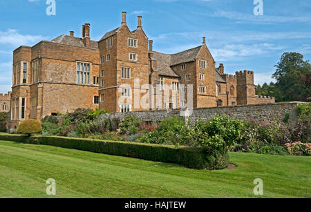 Broughton Castle, Oxfordshire, England, Stock Photo