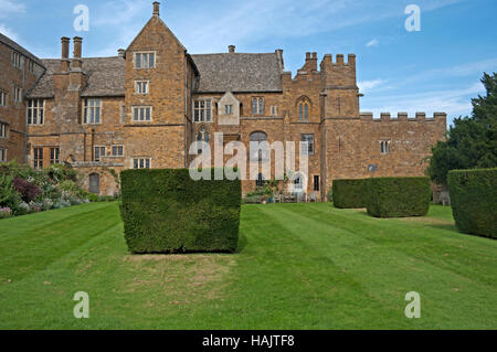 Broughton Castle, Oxfordshire, England, Stock Photo