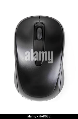 wireless computer mouse isolated on white Stock Photo