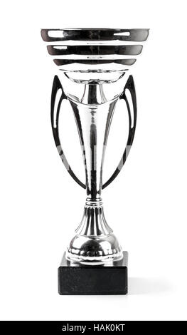 sport trophy cup isolated on white background Stock Photo