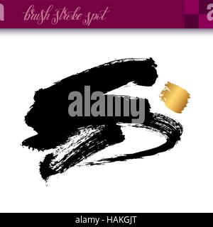 Enso Zen Brush Strokes Black Ink Vector Set Stock Vector Image & Art ...