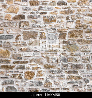 Ancient brick wall of the fortress as a background Stock Photo