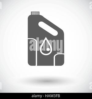 Icon cans of engine oil. Stock Vector