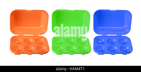 Toy Egg Cartons Stock Photo