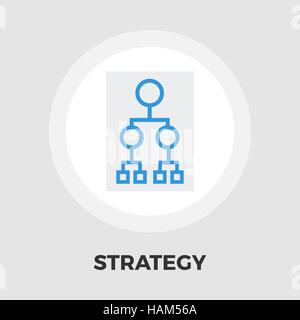 Flowchart icon vector. Flat icon isolated on the white background. Editable EPS file. Vector illustration. Stock Vector