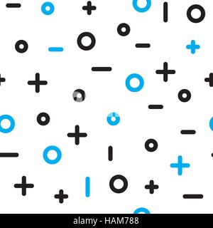 Universal vector fashion geometric seamless pattern Stock Vector