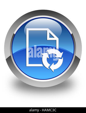 sync document file paper page transfer single isolated icon with flat ...