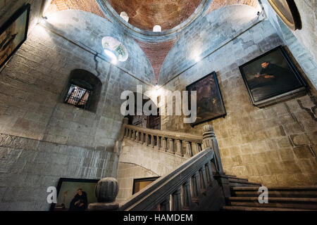 Manila, Philippines - November 30, 2016:  San Agustin Church in Intramuros, Manila Philippines us a UNESCO Heritage Site. Stock Photo