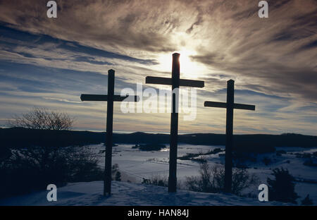 sunrise, swabian alb, germany, Stock Photo