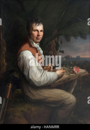 Friedrich Georg Weitsch (1758-1828), Portrait of Alexander von Humboldt (1769-1859), 1806. Stock Photo