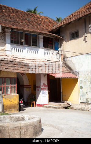 All Spices Market in Fort Kochi (Cochin) ,Kerala,India. Stock Photo