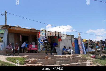 ANTANANARIVO, MADAGASCAR. NOVEMBER 24TH 2016: People activity in Antananarivo, Madagascar. Stock Photo