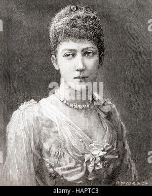 Louise, Princess Royal and Duchess of Fife, 1867 – 1931.  Third child and the eldest daughter of King Edward VII of the United Kingdom and Queen Alexandra.  From The Strand Magazine, Vol I January to June, 1891. Stock Photo