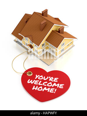 You Are Welcome Home! Stock Photo