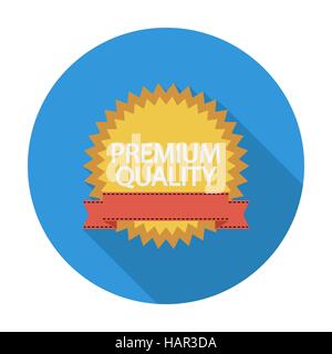Premium Quality. Single flat color icon. Vector illustration. Stock Vector