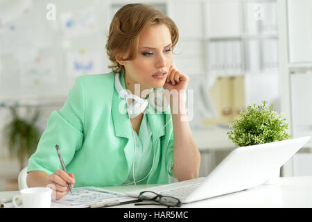 Portrait of young businesswoman Stock Photo